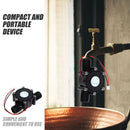 Micro Hydro Generator Black Compact Water Turbine for Electrical Faucet Connection