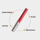 5Pcs Two Flute Straight Router Bits 12.7mm Diameter Grooving/Rebating/Mortising