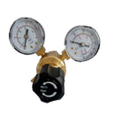 Brass Pressure Regulator Water Pressure Regulator with Gauge for Argon Carbon Dioxide