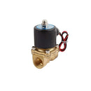 Solenoid Valve Normally Closed Compatible with Air Water Inert Gas Low Viscosity Fluids Multiple Choices