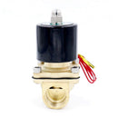 Solenoid Valve Normally Closed Compatible with Air Water Inert Gas Low Viscosity Fluids Multiple Choices