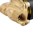 Solenoid Valve Normally Closed Compatible with Air Water Inert Gas Low Viscosity Fluids Multiple Choices