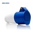 16A 240V 3Pin Waterproof Connector Plug Socket Industrial Power Connector IP44