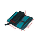 Tools Organizer Bag with Pockets Oxford Cloth Bag for Electricians Woodworkers Storage T-Drill Bits Cordless Electric Wrenches Carving Knives Tape Measure Utility Knife
