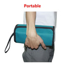 Tools Organizer Bag with Pockets Oxford Cloth Bag for Electricians Woodworkers Storage T-Drill Bits Cordless Electric Wrenches Carving Knives Tape Measure Utility Knife