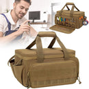 14 Inch Tool Bag Wide Mouth Tool Organizer with Adjustable Shoulder Strap & Ergonomic Handle Large Capacity Utility for Electrician Plumber,Portable Tools Bags Organizer Toolbag for plumbing