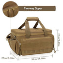 14 Inch Tool Bag Wide Mouth Tool Organizer with Adjustable Shoulder Strap & Ergonomic Handle Large Capacity Utility for Electrician Plumber,Portable Tools Bags Organizer Toolbag for plumbing