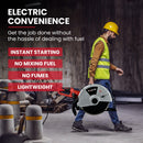 BAUMR-AG 2400W Electric Concrete Saw 355mm Demolition Cutter Wet Dry Demo Tool Circular Cutting