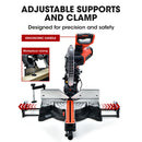 BAUMR-AG 305mm Compound Mitre Saw Dual Bevel Sliding Drop Saws 2200W