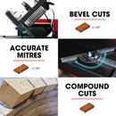 BAUMR-AG 2000W 350mm 14" Brick & Masonry Table Saw, Electric Tile Concrete Cutting, with Stand