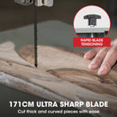 Baumr-AG 500W Wood Bandsaw, Benchtop, 115mm Cutting Depth (BS40)