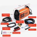 ROSSI 160 Amp AC DC TIG MMA ARC Stick Inverter Welder, Ideal for Aluminium and Copper Welding, 15A Plug
