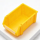2PCS Thickened Slanted Plastic Storage Box for Screws Nuts Crafts Storage Use - Blue