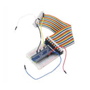 10PCS Solderless Breadboard 400 Hole Test Board Jumper Wire Kit Plastic Box