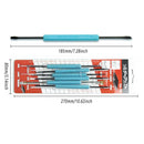 6pcs Soldering Iron Repair Kit Welding Fluxing Tools for Electronics Maintenance