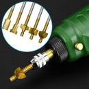 10Pcs/Set 3mm Titanium Mini HSS Router Bits Trimmer Shank For Rotary Tool