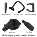 2in1 Angle Grinder Blow Dryer Suction Converter Power Tool Accessories Kit