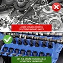 Automobile Engine Parts Organizer Accessory Storage Tool Car Repair Organizer