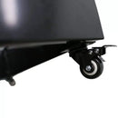 Black Metal Planter Medium + Wheels