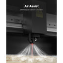 55W CO2 Laser Engraver, 500 x 300 mm, Desktop CO2 Laser Engraver and Cutter Machine with 16MP Camera, Water Pump, Rotary Axis, Compatible with LightBurn CorelDRAW RDWorks, for Wood Acrylic Glass