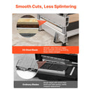 330mm Vinyl Floor Cutter, 16mm Thick Laminate Flooring Cutter with 15°/30°/45° Adjustable Angle Settings, Flexible Wheels, Telescoping Handle, Cuts Engineered Wood, LVT, VCT, SPC, LVP, WPC