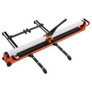 1200 mm Manual Tile Cutter, Upgraded Rail and Sliding Head, Precision Alignment Guide, Tungsten Carbide Cutting Wheel, Support Legs with Swivel Wheels, for DIY Pros, Ceramic, Floor & Wall Tiles