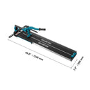 Manual Tile Cutter, 1000mm, Porcelain Ceramic Tile Cutter with Tungsten Carbide Cutting Wheel, Infrared Positioning, Anti-Skid Feet, Durable Rails for professional installers or beginners