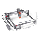 Laser Engraver, 10W Output Laser Engraving Machine, 15.7" x 15.7" Large Working Area, 10000mm/min Movement Speed, Compressed Spot with Eye Protection, Laser Cutter for Wood, Metal, Acrylic