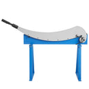 800mm Manual Hand Plate Shear for Metal Sheet Processing, Benchtop Cutter with Q235 Material, for Crafts Thick Steel Crafting, Heavy Duty Roll Press Machine for Builders, DIY Enthusiasts