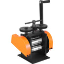 Rolling Mill, 1.77"/45 mm Jewelry Rolling Mill Machine, 1: 2.4 Gear Ratio, 3-in-1 Multi-function Rolling Mill, 0-6 mm Press Thickness for Metal Jewelry Making Sheet Square Wire Semicircle