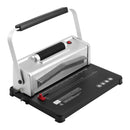 Coil Spiral Binding Machine, Manual Book Maker with Electric Binding, 46-Holes Binding 500 Sheets Punch Binder, with 100pcs 5/16'' Coil Binding Spines, for Letter Size, A4, A5
