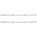 Linear Guide Rail Set, SBR20 1500mm, 2 PCS 59 in/1500 mm SBR20 Guide Rails and 4 PCS SBR20UU Slide Blocks, Linear Rails and Bearings Kit for Automated Machines DIY Project CNC Router Machines