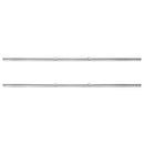 Linear Guide Rail Set, SBR20 2200mm, 2 PCS 86.6 in/2200 mm SBR20 Guide Rails and 4 PCS SBR20UU Slide Blocks, Linear Rails and Bearings Kit for Automated Machines DIY Project CNC Router Machines