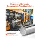2PCS Linear Motion Rod, 25 mm x 1000 mm (0.98 x 39.4 in), SFC25 Carbon Steel Linear Rod Shaft, Anti Rust and High Precision, High Hardness Shaft, for Cutting Grinding Milling Drilling Machine